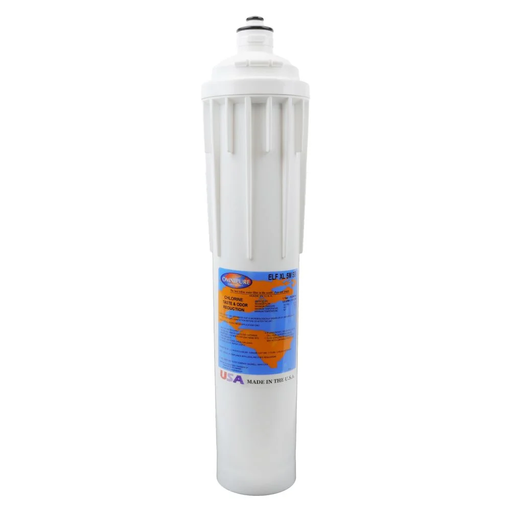 Omnipure ELFXL5M Everpure Compatible 5M Carbon Block/CTO - 12,000 gal Filter — Single