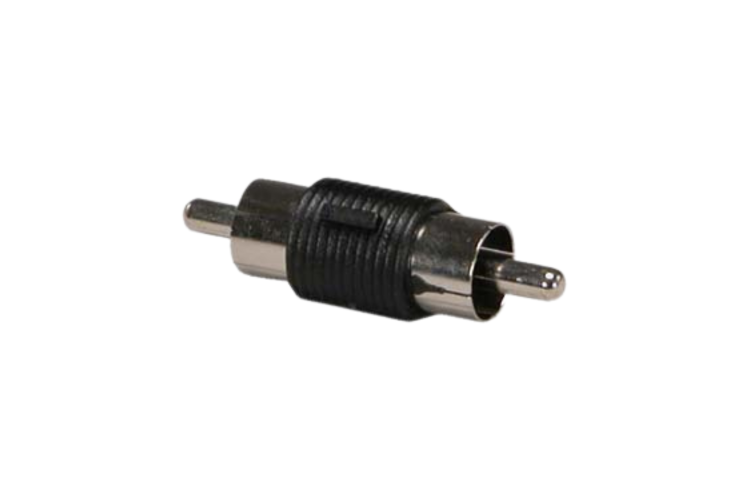 RCA Male to Male Coupler Plastic