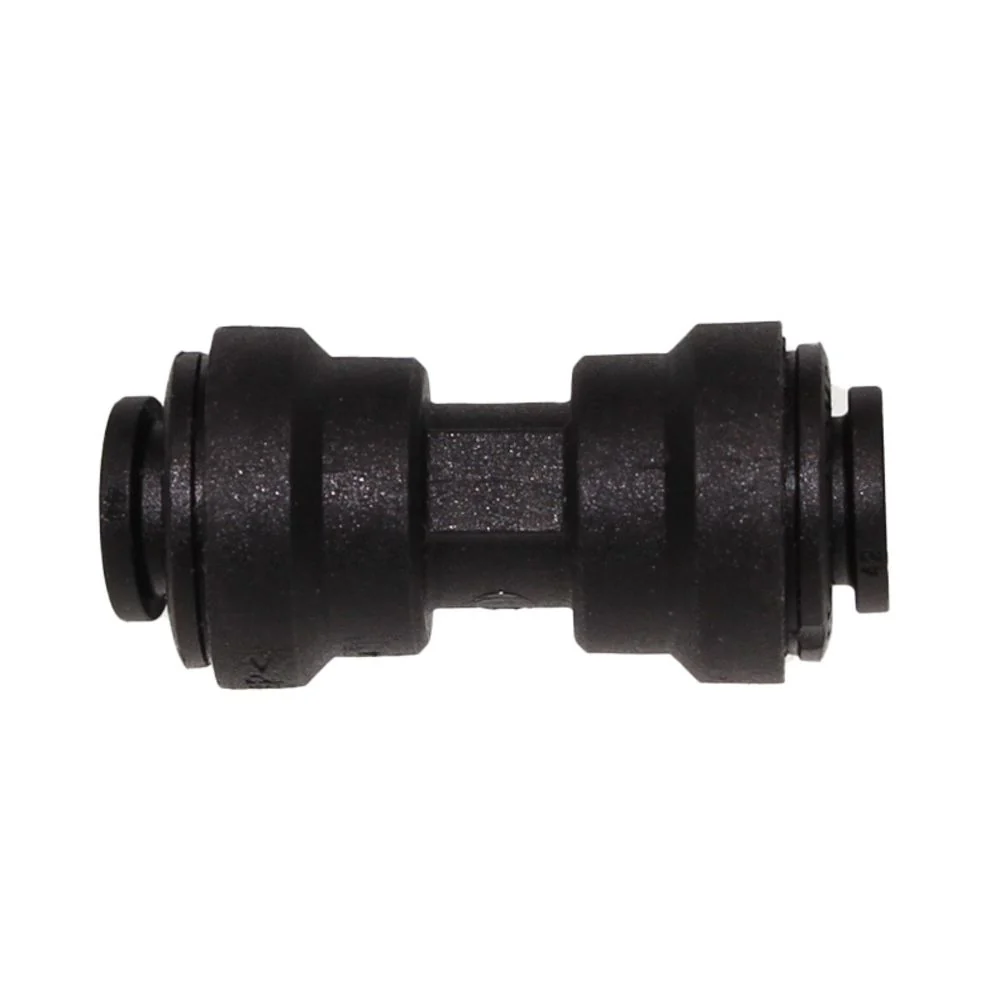 John Guest Union Connector Black Polypropylene - 5/16 — Single
