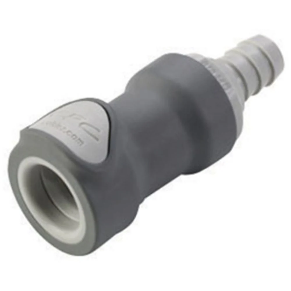 NS4D17006 Valved In-Line Hose Barb Coupling Body 3/8 ID Barb — Pack of 250
