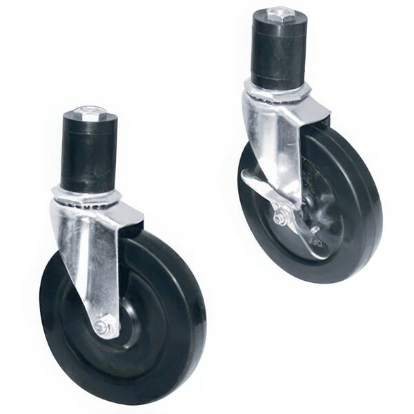 Advance Tabco TA-25 Work Table / Equipment Stand 5" Casters - 4/Case