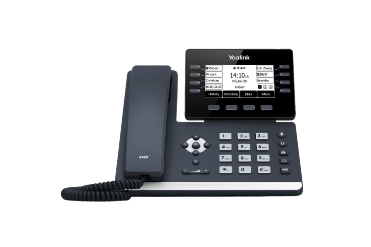 Yealink SIP-T53W WiFi & Bluetooth IP Phone (12 Lines, 3.7in Display)