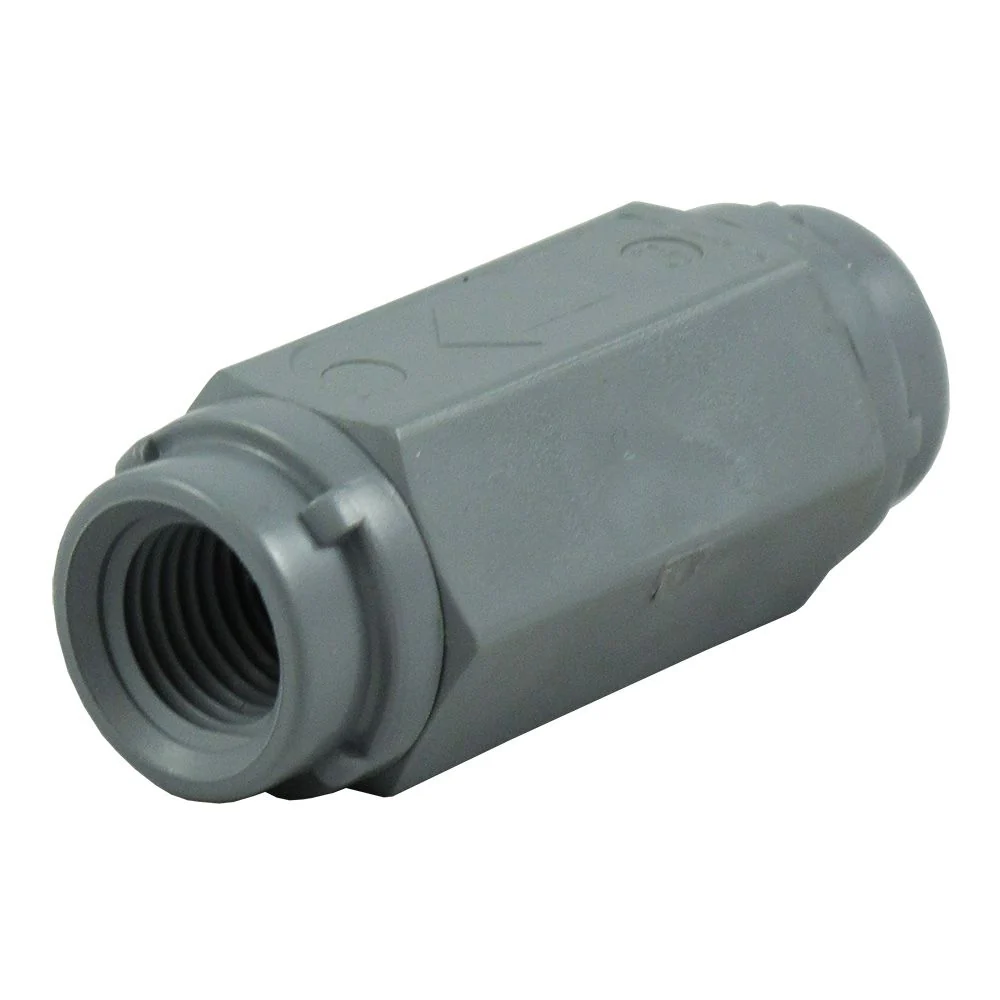 Check Valve 426 Series PVC Gray 1/4" FPT EPDM — 10 Pack