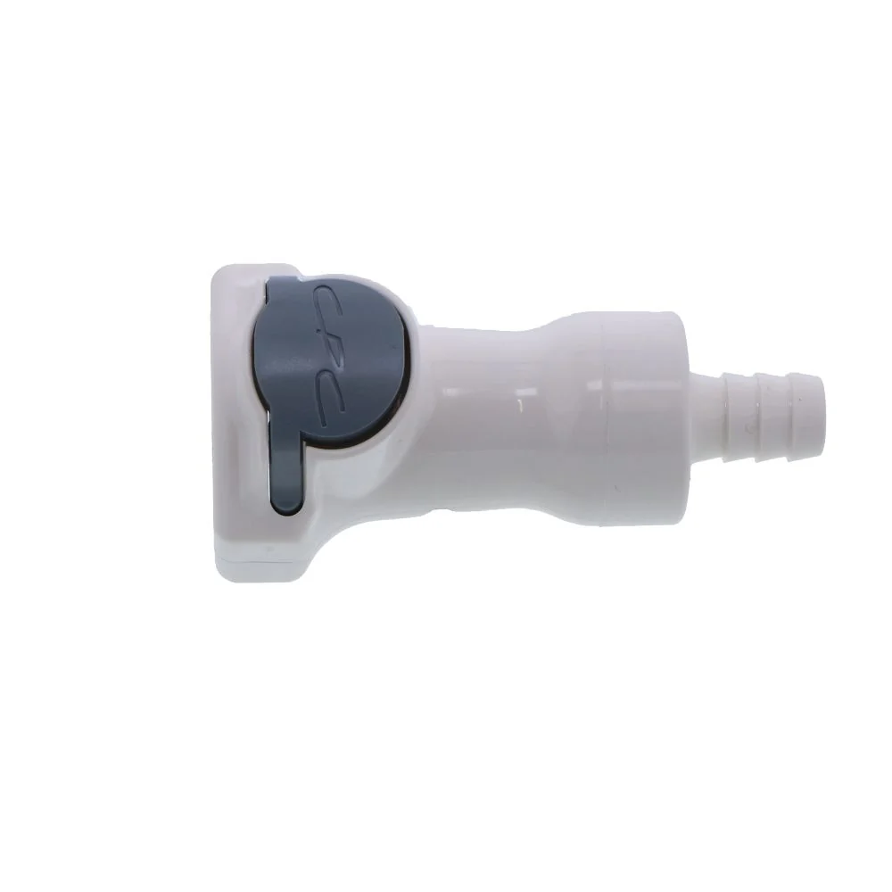 HFCD17635 Valved In-Line Hose Barb Coupling Body 3/8 ID Barb — Pack of 100