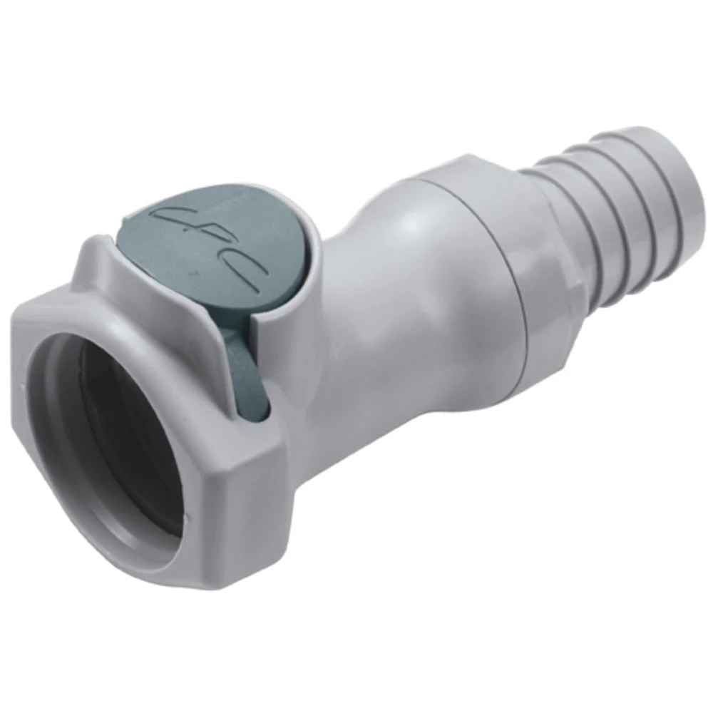 Colder 64900 5/8 Hose Barb Valved In-Line Coupling Body (HFCD171012 NSF) — Single