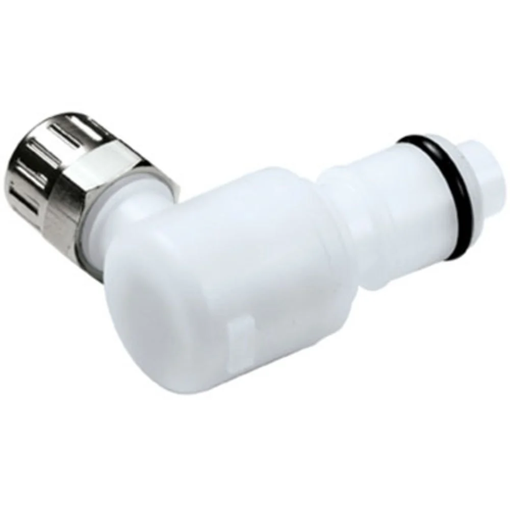 APCD21004 Valved Elbow In-Line Coupling Insert 1/4 PTF — Bag of 25