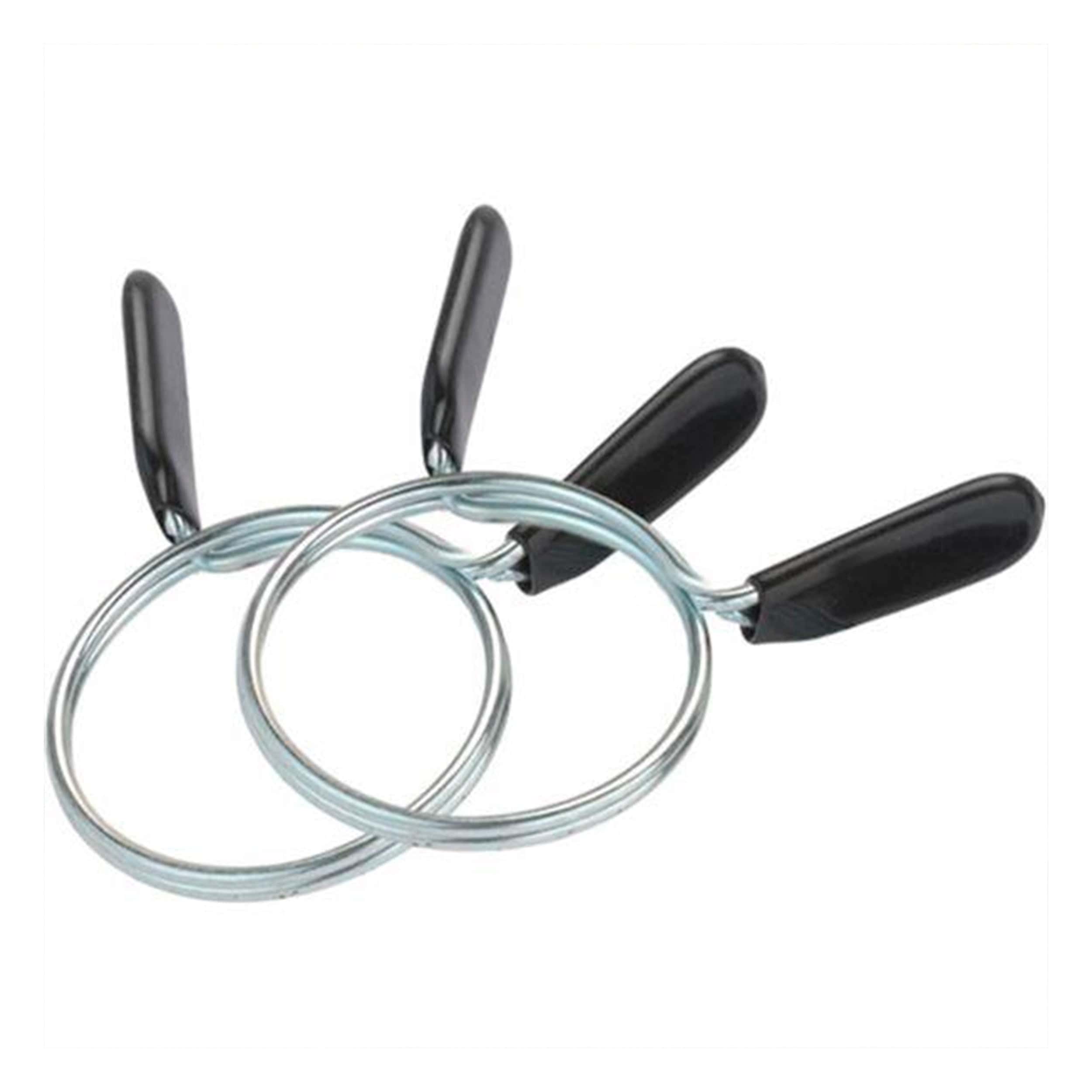 4" EZ-Squeeze Hose Clamps - Single-Loop - 4" - 2 Piece