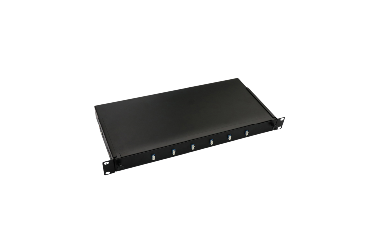 12 Port LC Slide-Out Rack Mount ODF Fiber Optic Patch Panel