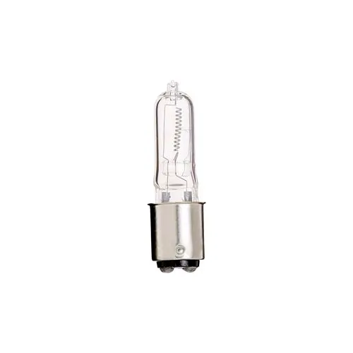 Satco S3122 150q/Cl/Dc 150w Halogen W/ Dc Bay. Base Bulb - Pkg Qty 12