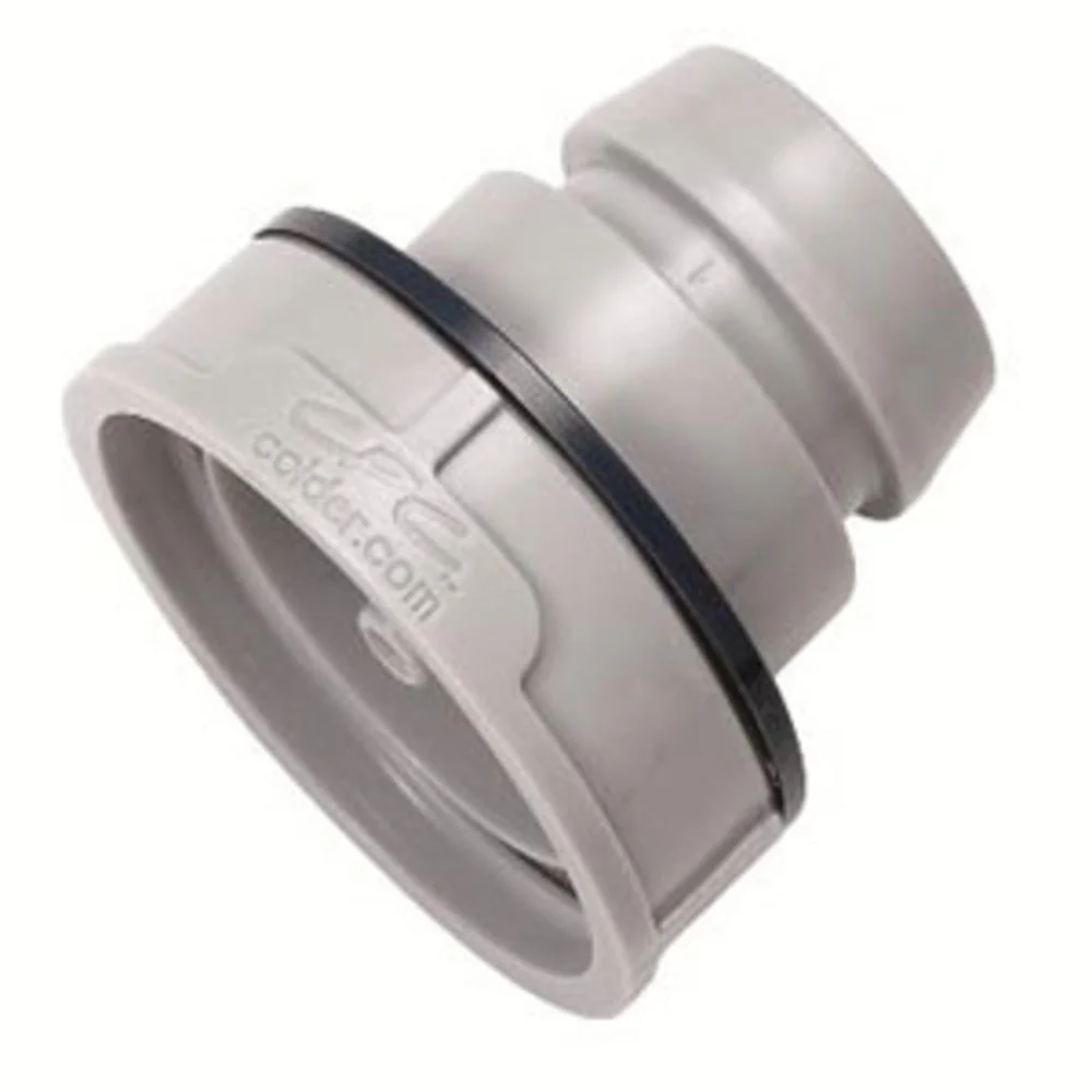 IUDCDTCS3803 38mm Valved Threaded Cap with RFID, FDA EPDM gasket, acetal — Single