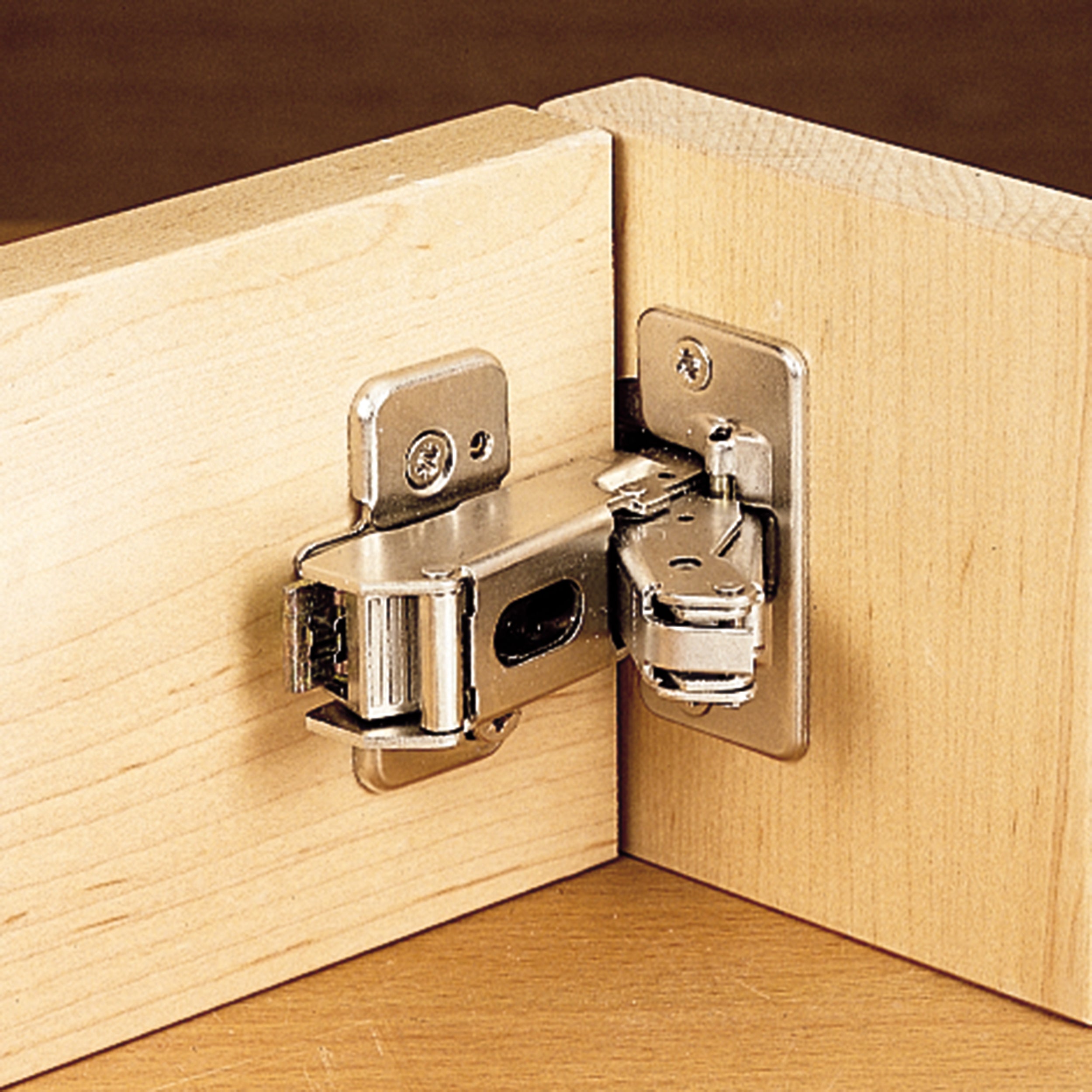Full Overlay Clip Top Hinge w/cam Plate- 170° - 1 Pair