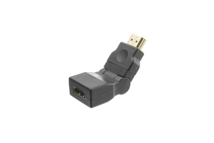 HDMI High Speed Swivel Adapter, 4K@60Hz, Pan 360 / Tilt 180