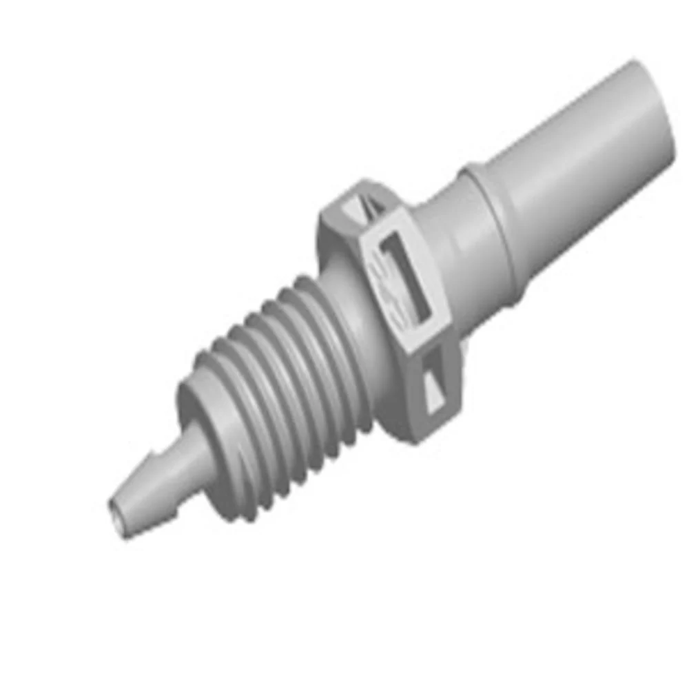 PMLM21 Luer Fitting Natural Polypropylene Panel Mount Male Luer X 1/16 HB — Single