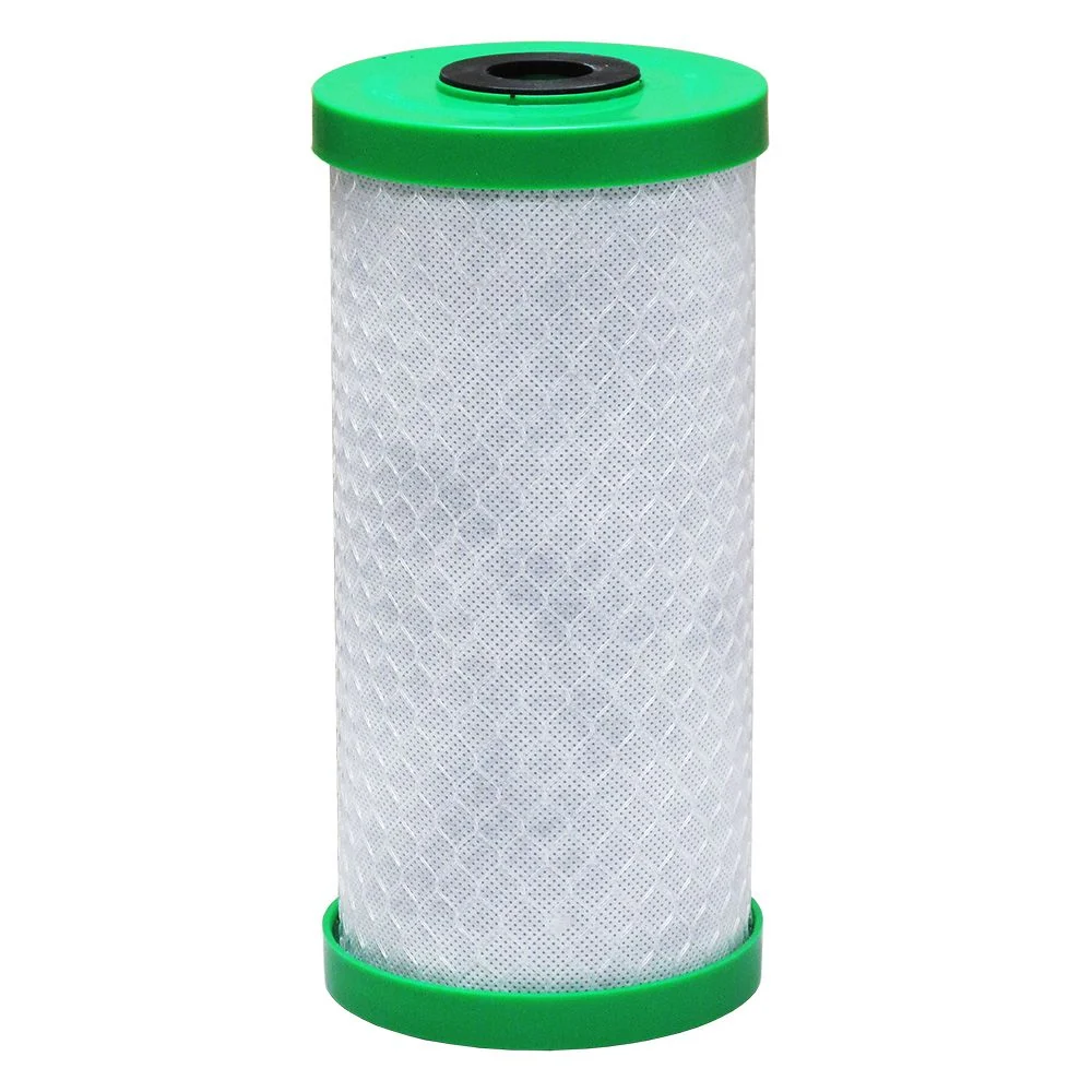 Matrikx Chloraguard 10" BB 1 Micron Green Carbon Block Filter 36-450-10-GREEN — Single