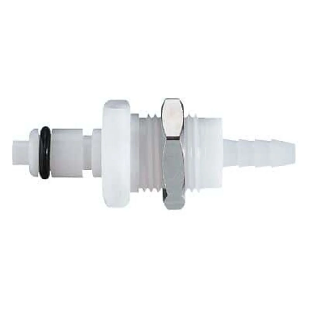 PLC4200412 In-Line Hose Barb Coupling Insert 1/4 ID Barb — Pack of 250
