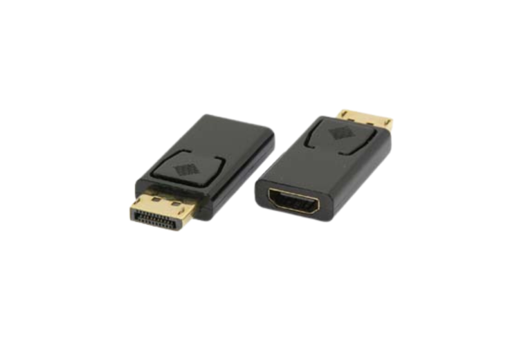 Display Port Male to HDMI Female Adapter, Black