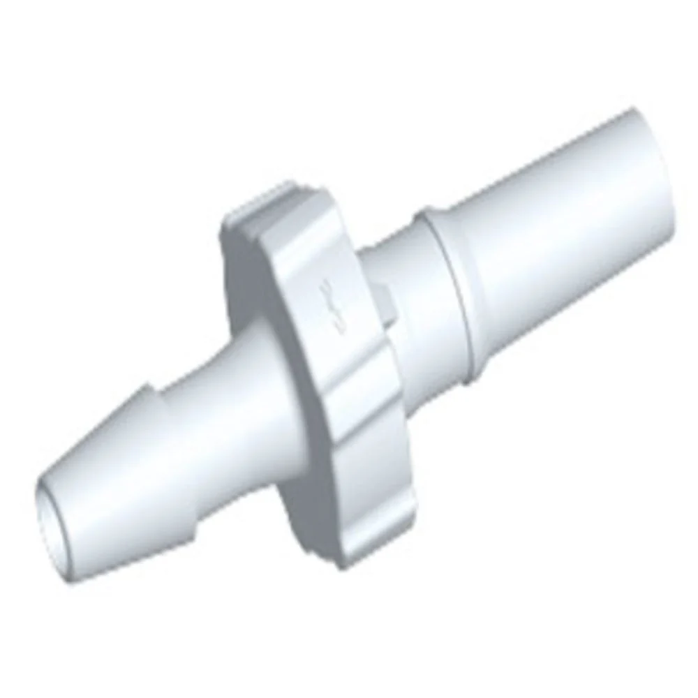 SLM4170 Luer Fitting Natural PVDF Male Slip Luer X 1/8 HB — Bag of 100