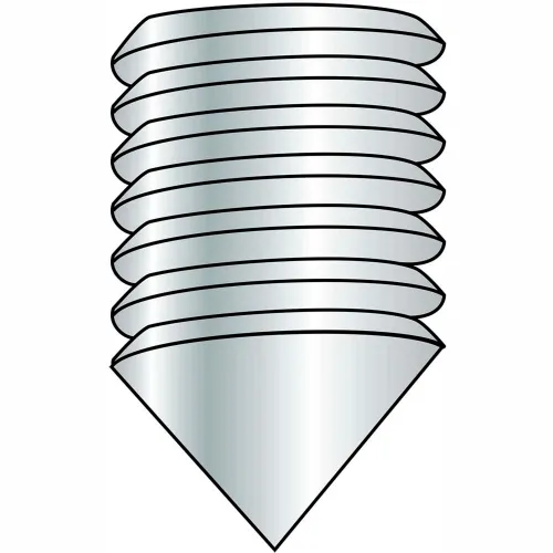 5/16-18X3/8 Coarse Thread Socket Set Screw Cone Point Plain imported, Pkg of 5000