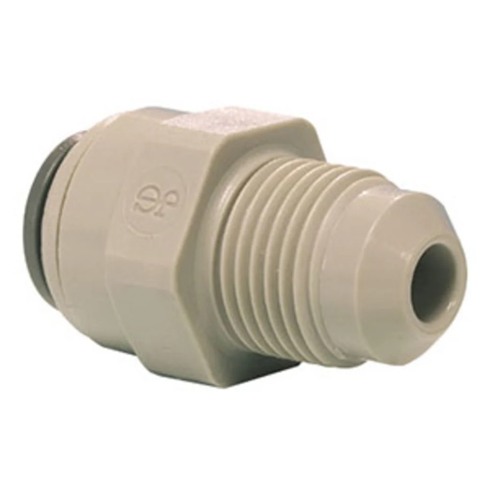 John Guest Male Connector Flare - 1/4 x 1/4 Flare — Bag of 10