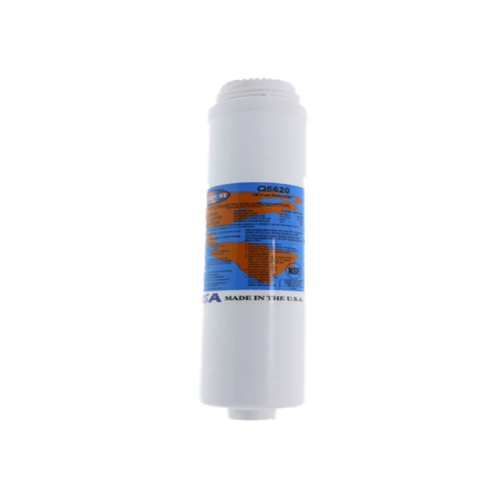 Omnipure Q5620 Q-Series 1 mic CTO / Cyst - 12" 3000 gal Filter — Single