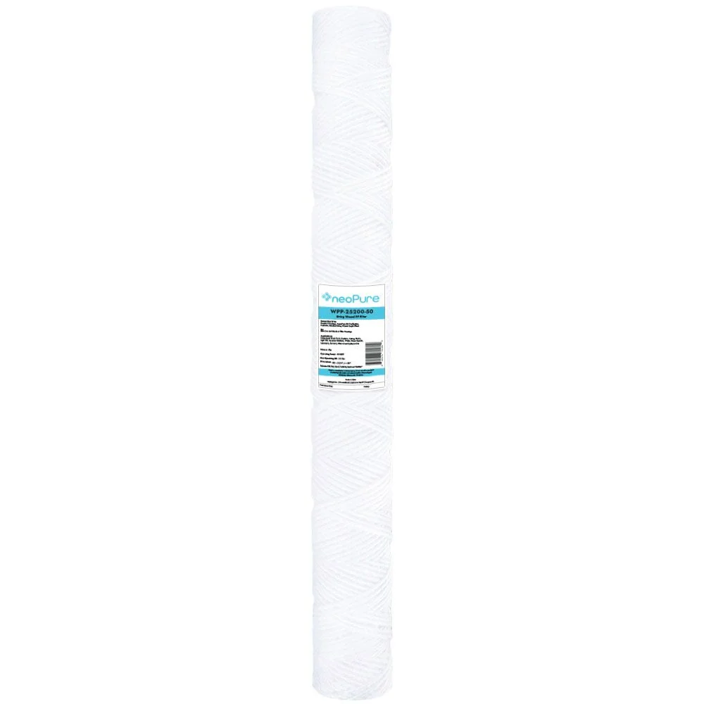 Neo-Pure WPP-25200-50 20" String Wound Filter 50 Micron — Case of 25
