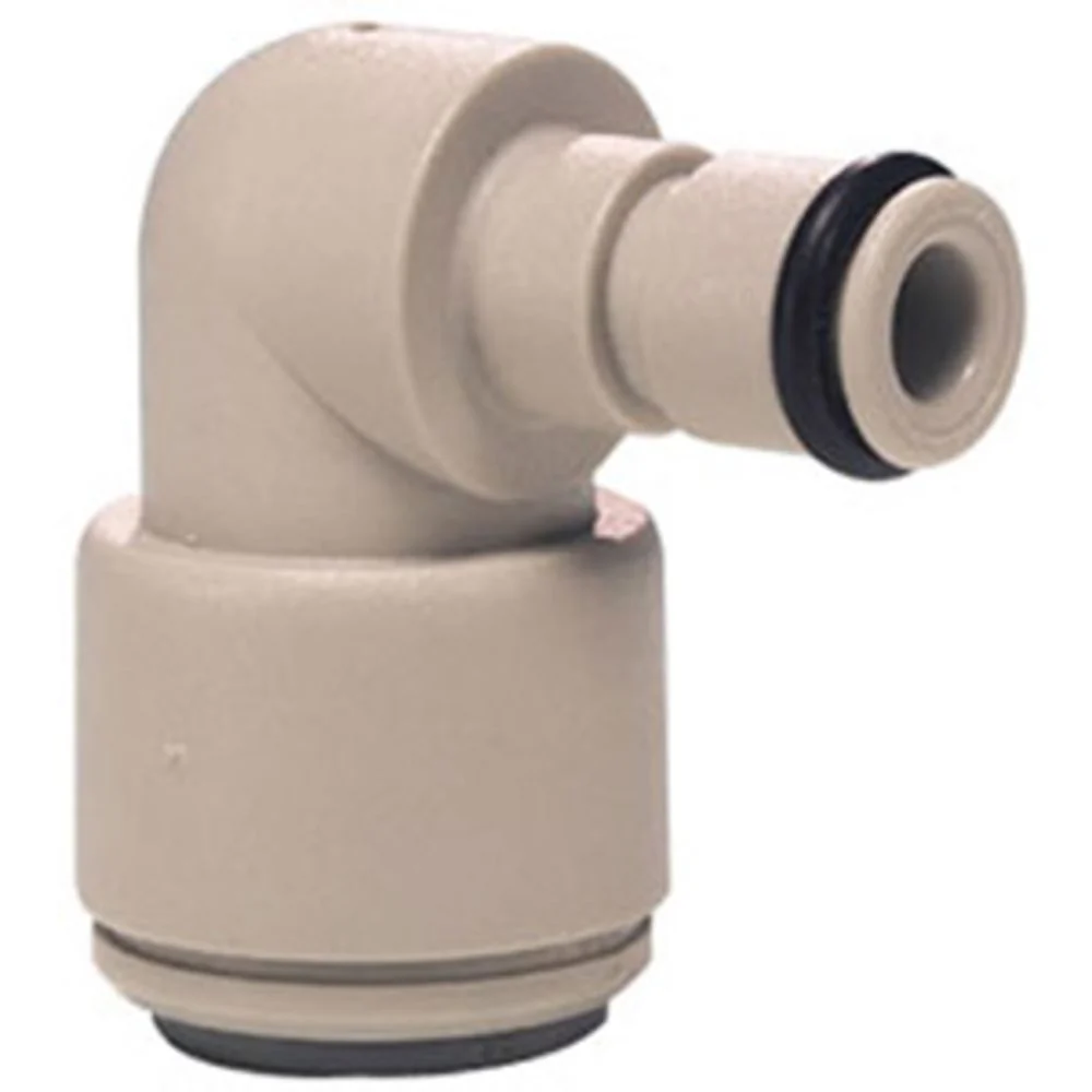 John Guest Dispensing Valve Elbow - 3/8 x 3/8 — Single