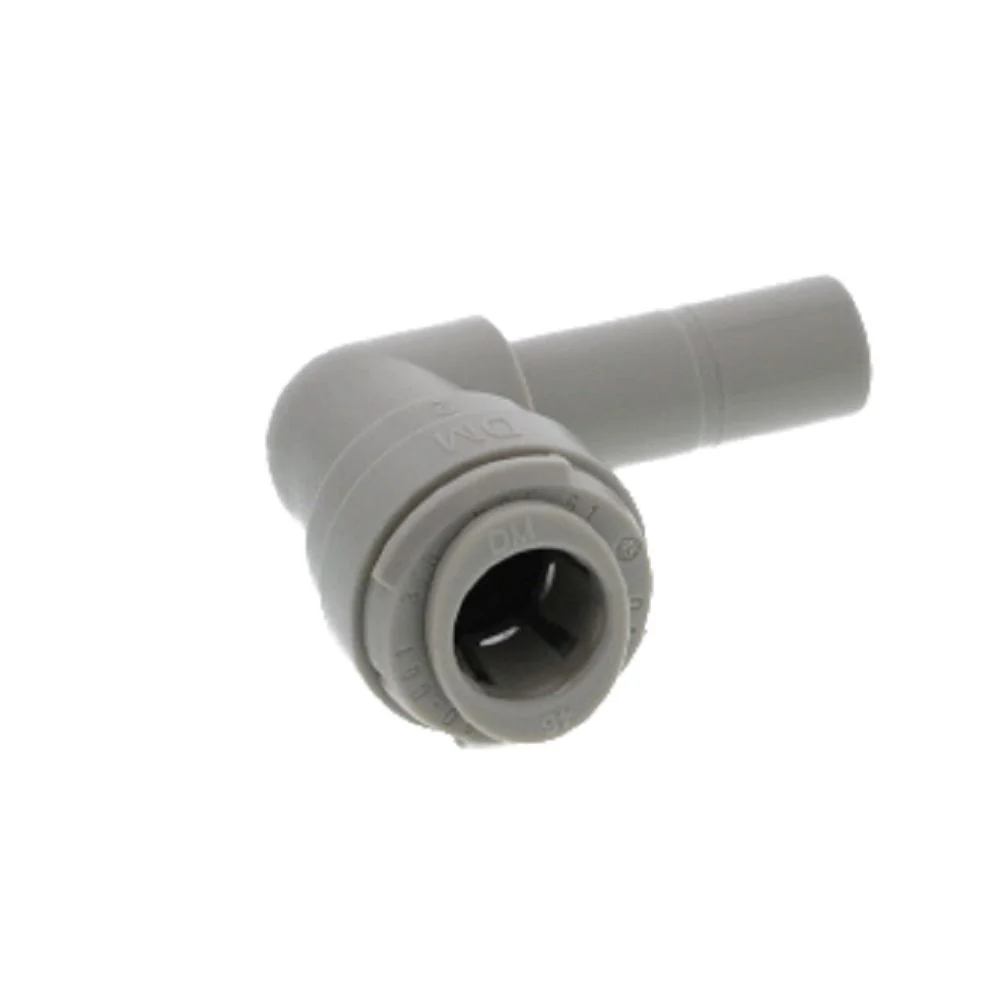 NeoFit - Acetal Gray Stem Elbow- 3/8"tube OD x 3/8"stem — Box of 200