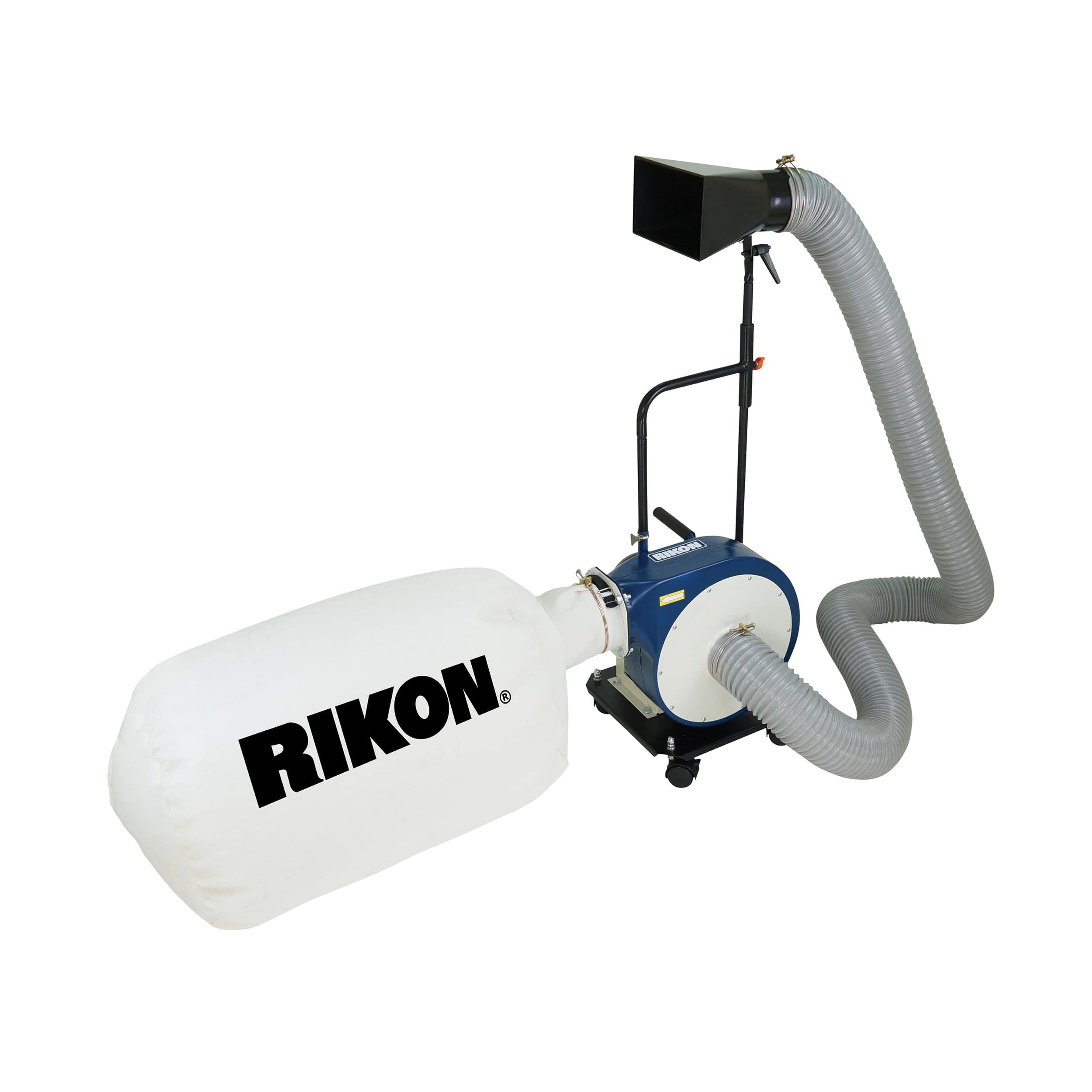 Portable Dust Collector with Wall Mount - 1 HP - 2 Micron Bag