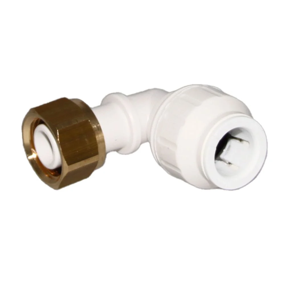 John Guest Bent Tap Connector - 15mm x 1/2 BSP — Single
