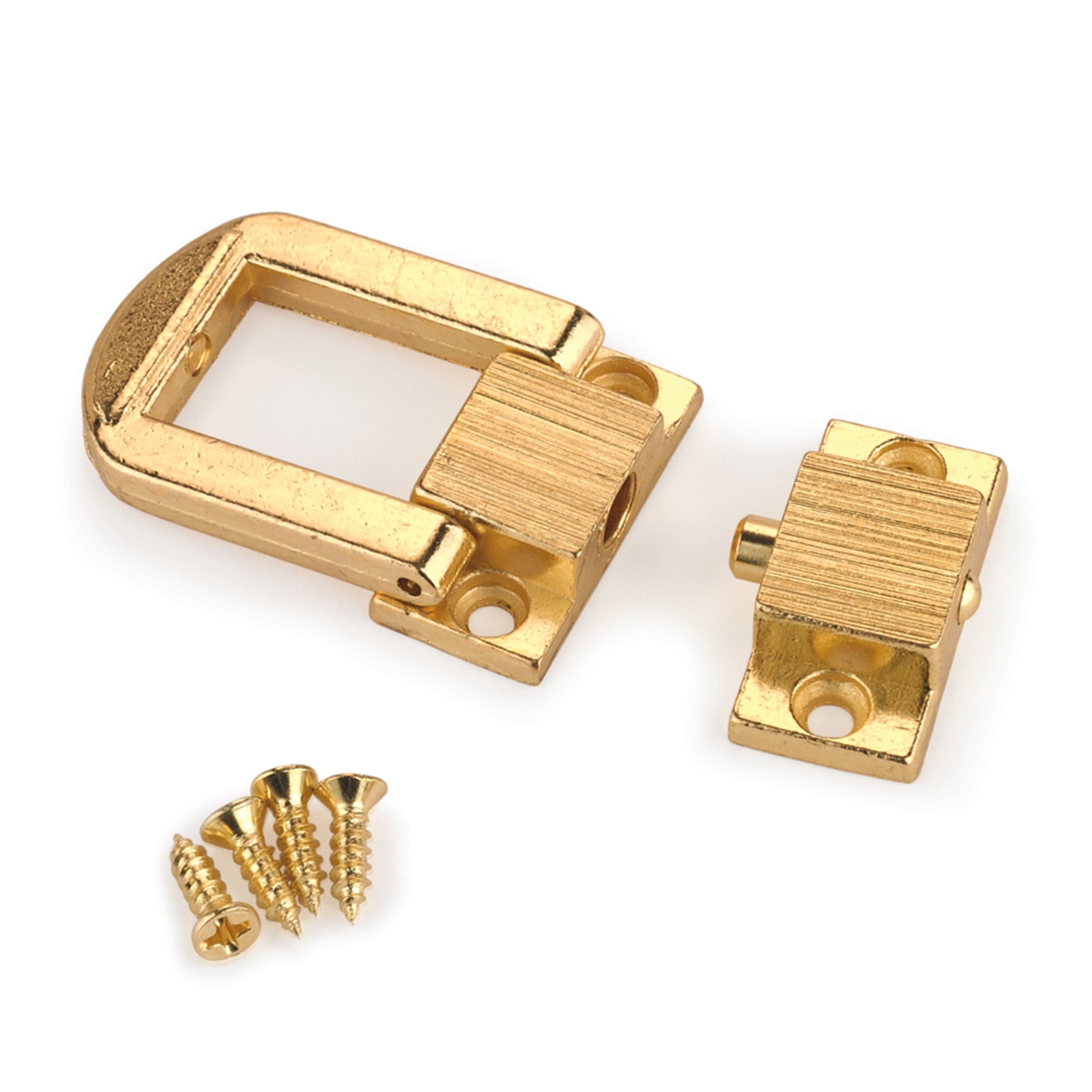 Small Catch - 13/16" x 1" - Brass