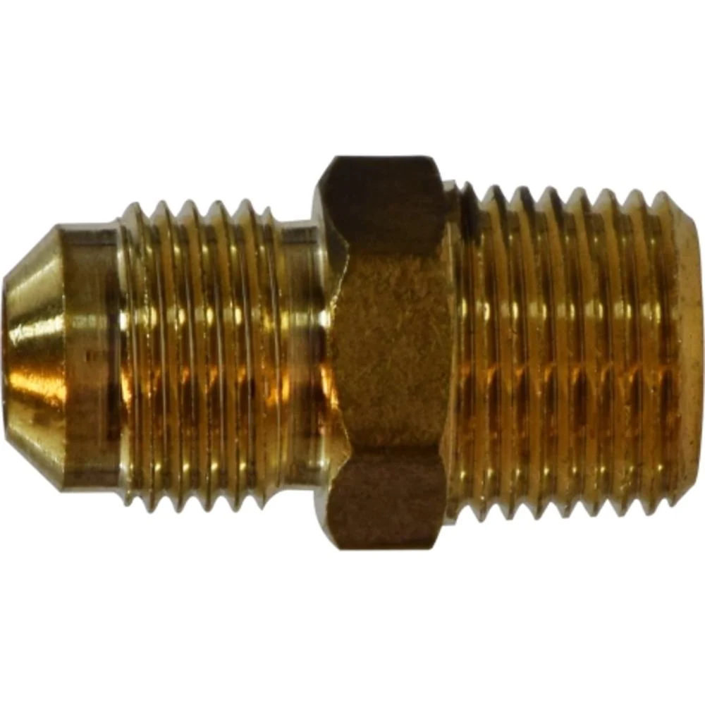 Brass LF 7408 3/8" X 1/4" Half Union — Bag of 50