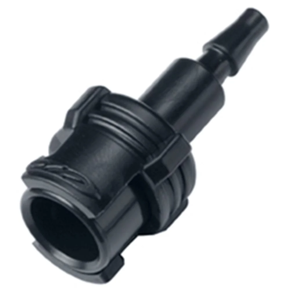 SMFM3MBLK Non-Valved Inline Coupling Body 3mm Hose Barb — Bag of 50