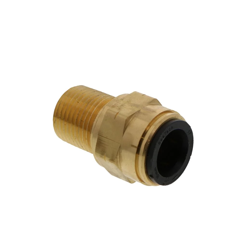 Watts AquaLock/SeaTech - Brass Male Connector - 15mm x 1/2 NPT — 20-Pack