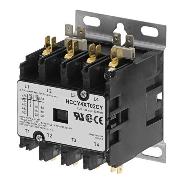 AllPoints 441073 4 Pole Contactor - 30/40A, 120V