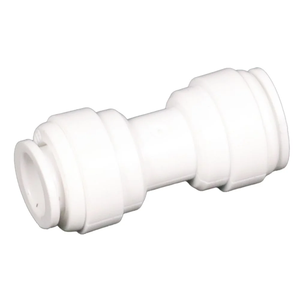 Union Connector Acetal 3/8 qc x 3/8 qc — Bag of 10