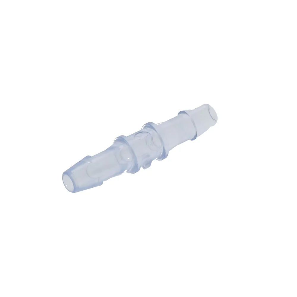 FitQuik Polycarbonate Tube to Tube Straight Fitting - 5/32 ID x 5/32 ID - Purple — Bag of 100