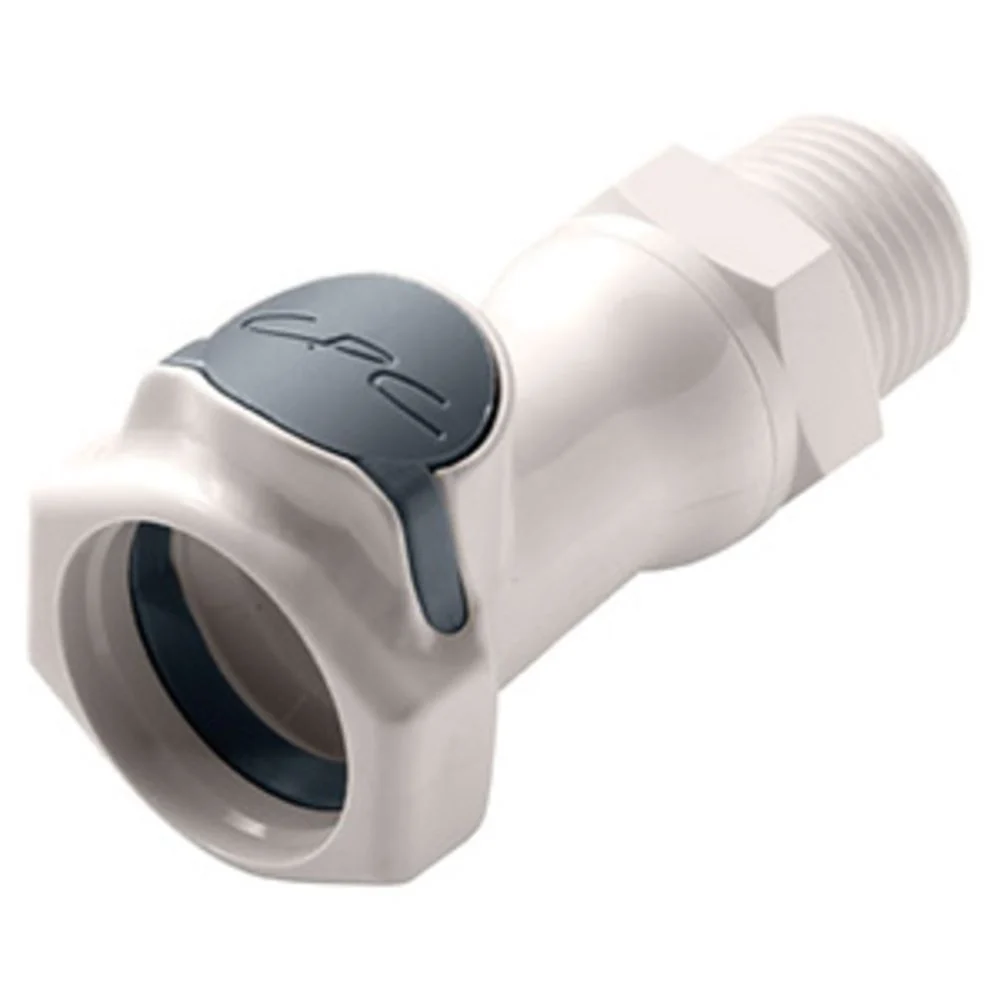 FFC10835BSPT Non-Valved Male Thread Coupling Body 1/2 BSPT — Bag of 10