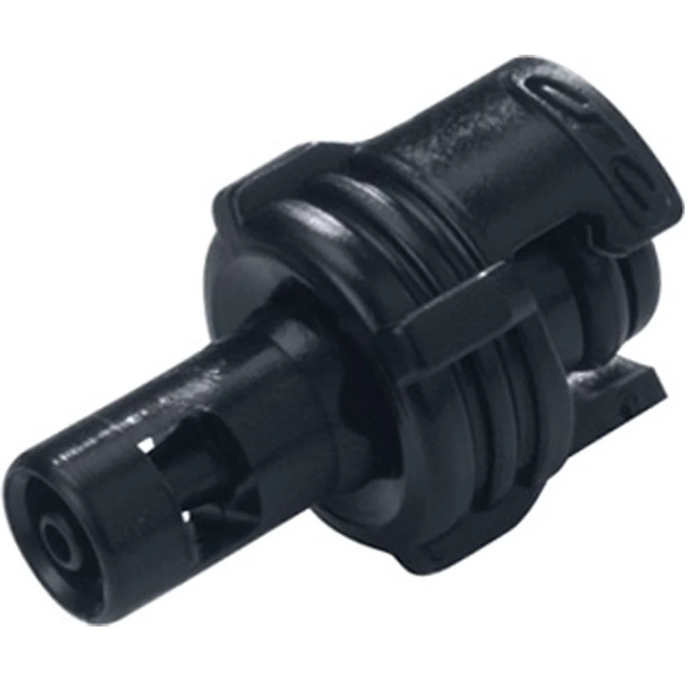 SMM01MBLK Non-Valved Inline Coupling Insert 1/16 Hose Barb — Bag of 50