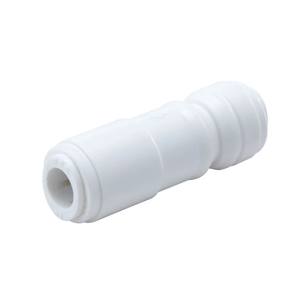 NeoFit - Acetal White Single Check Valves 3/8" tube — Box of 125