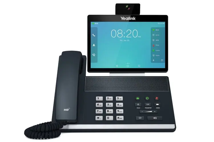 Yealink VP59 Smart Media Video Phone, 8-inch Color Touchscreen, WiFi & Bluetooth, New, Original