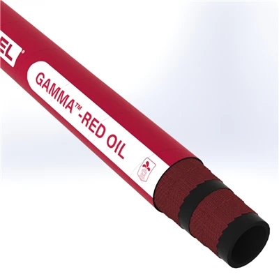 GRO15S1-3.0-200 by Texcel | GAMMA™-RED OIL Series | Oil Delivery Hose | 3" Hose ID | 100 PSI | Red — Exact Length (FT)