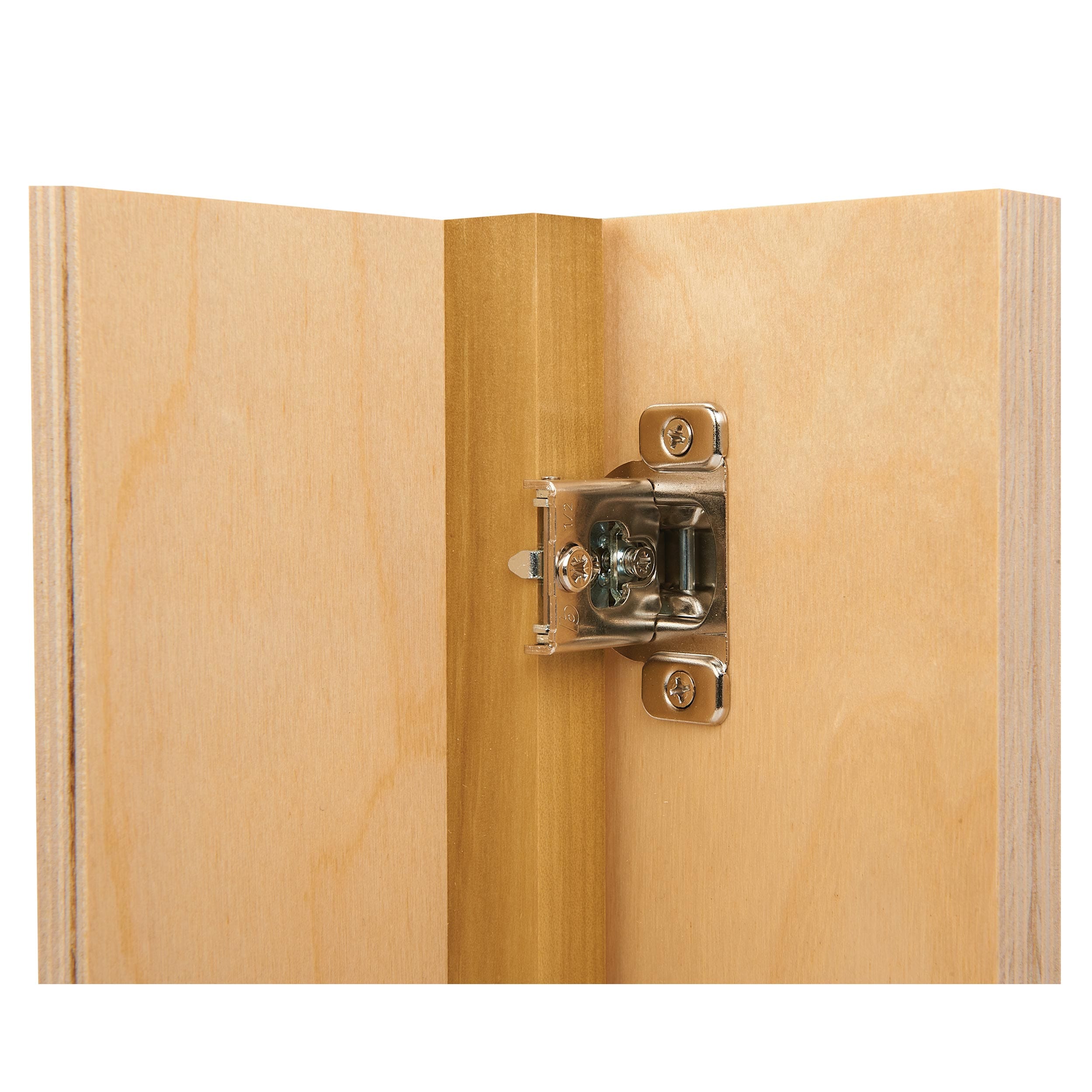 Compact Face Frame Hinge - 1/2" Overlay - 1 Pair