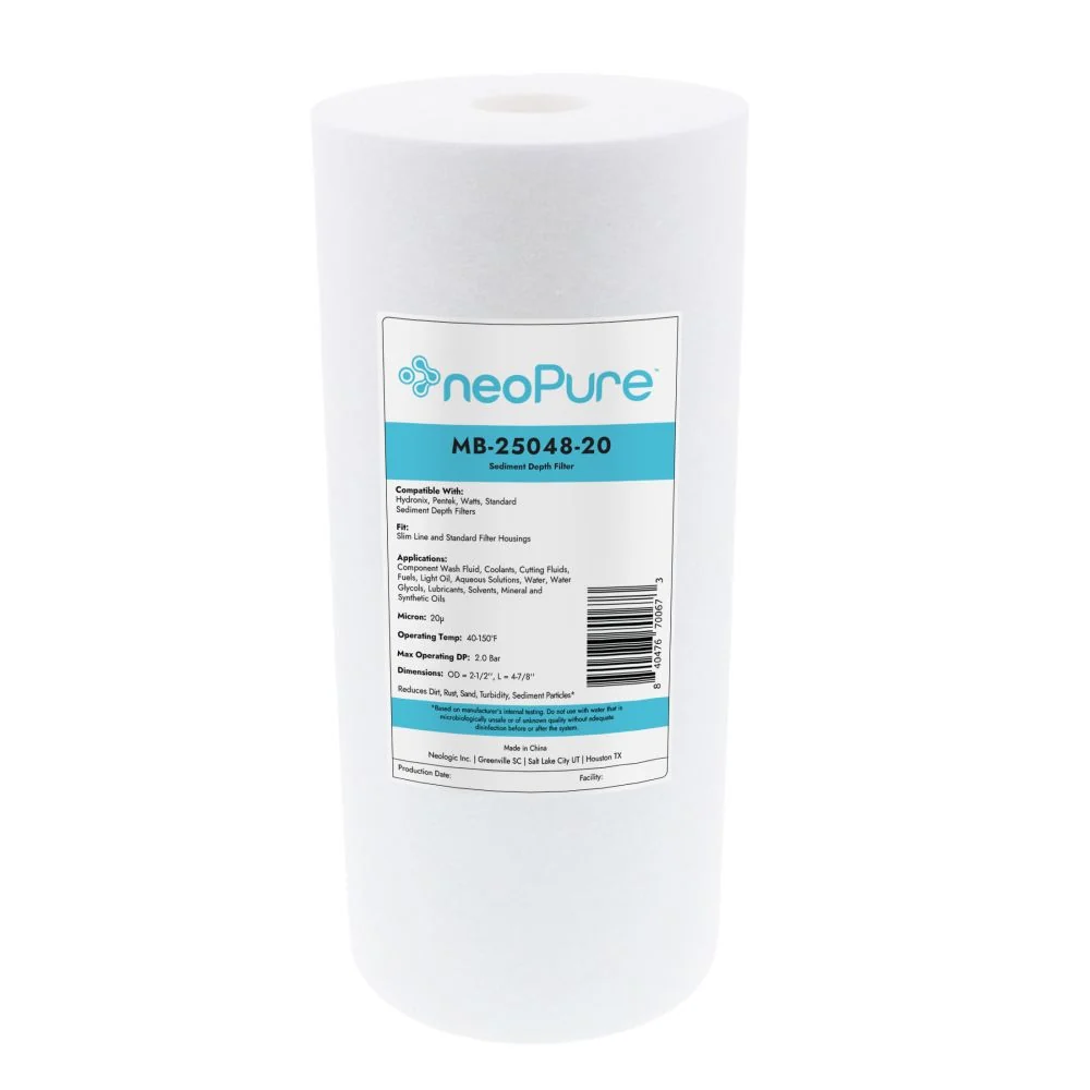 5" Polypropylene Sediment Depth Filter 20 mic — Pallet of 3840