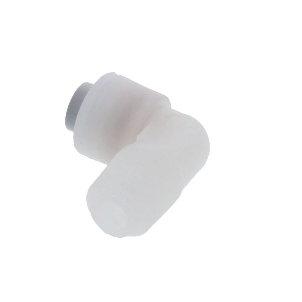 Kynar PVDF Male Elbow - 1/4 x 1/4 NPTF — 10-Pack