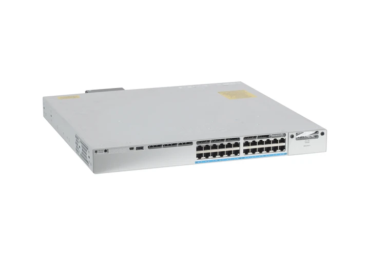 Catalyst 9300 24-port 10G/mGig with modular uplink, UPOE, Network Advantage, Factory Sealed, C9300-24UX-A