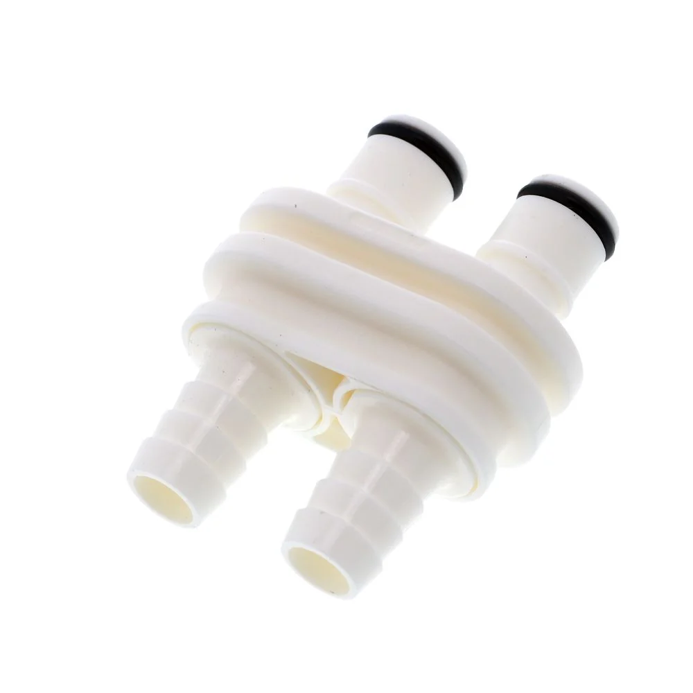 DPC22006 Non-Valved In-Line Hose Barb Coupling Insert 3/8 ID Barb — Pack of 250