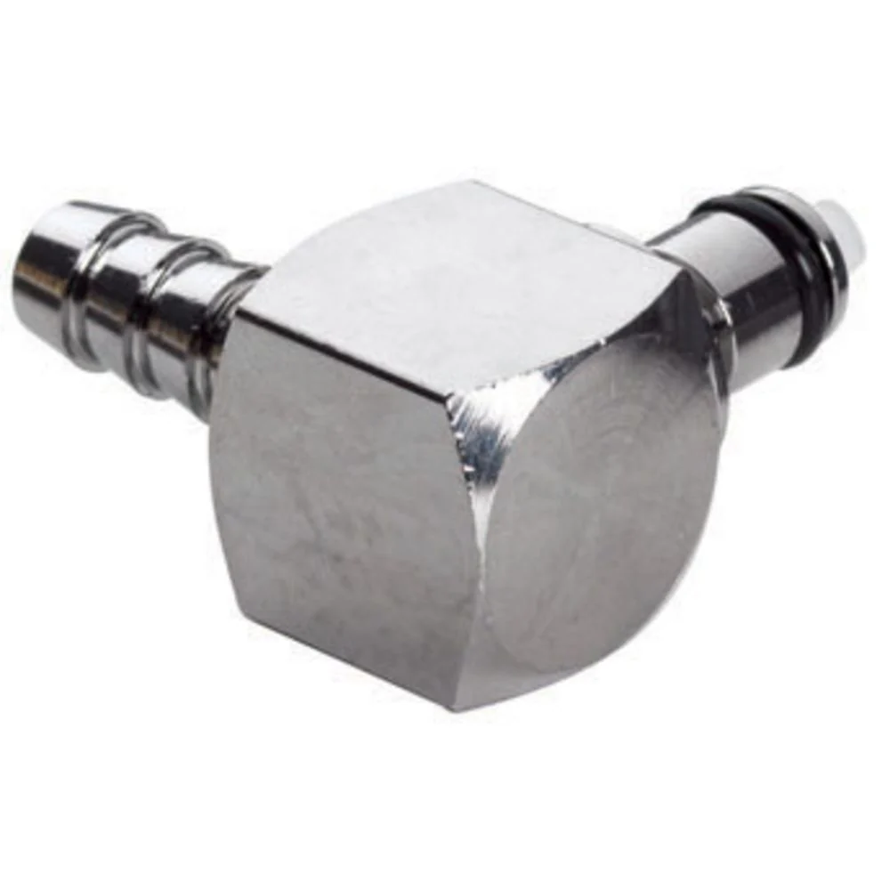 Colder 15100 1/4 Hose Barb Valved Elbow Coupling Insert (MCD2304 NSF) — Single