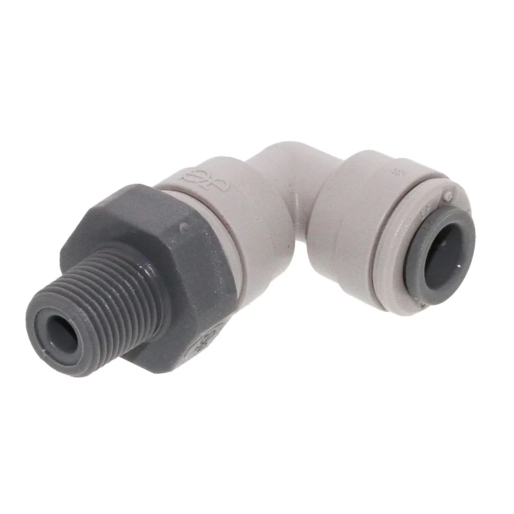 John Guest Swivel Elbow NPTF - 3/8 x 1/8 NPTF — Single