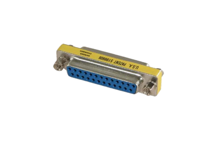 DB25 Female to Female Mini Gender Changer