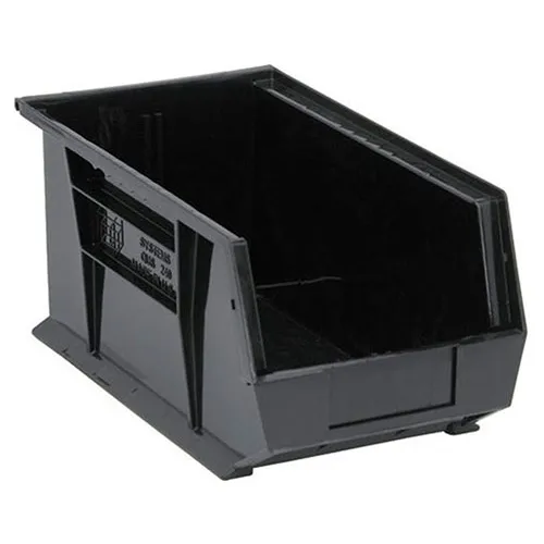 Quantum Conductive Ultra Stack Bin QUS240CO, 8-1/4"W x 14-3/4"L x 7"H - Pkg Qty 12